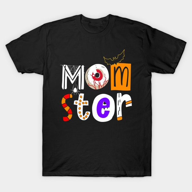 Momster Halloween T-Shirt by madelinesedith